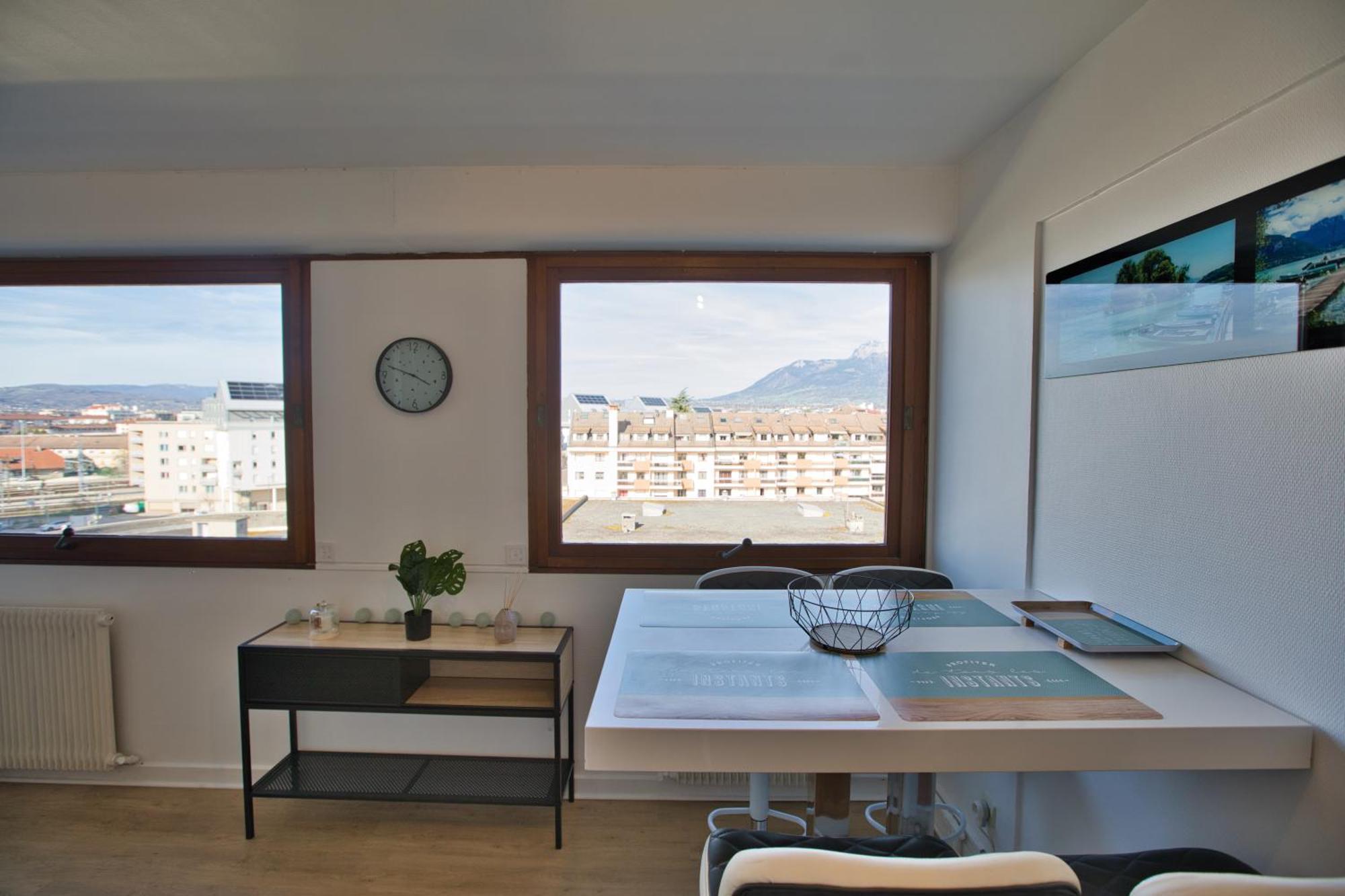 안시 Le Sommet Citadin Avec Vue 아파트 외부 사진