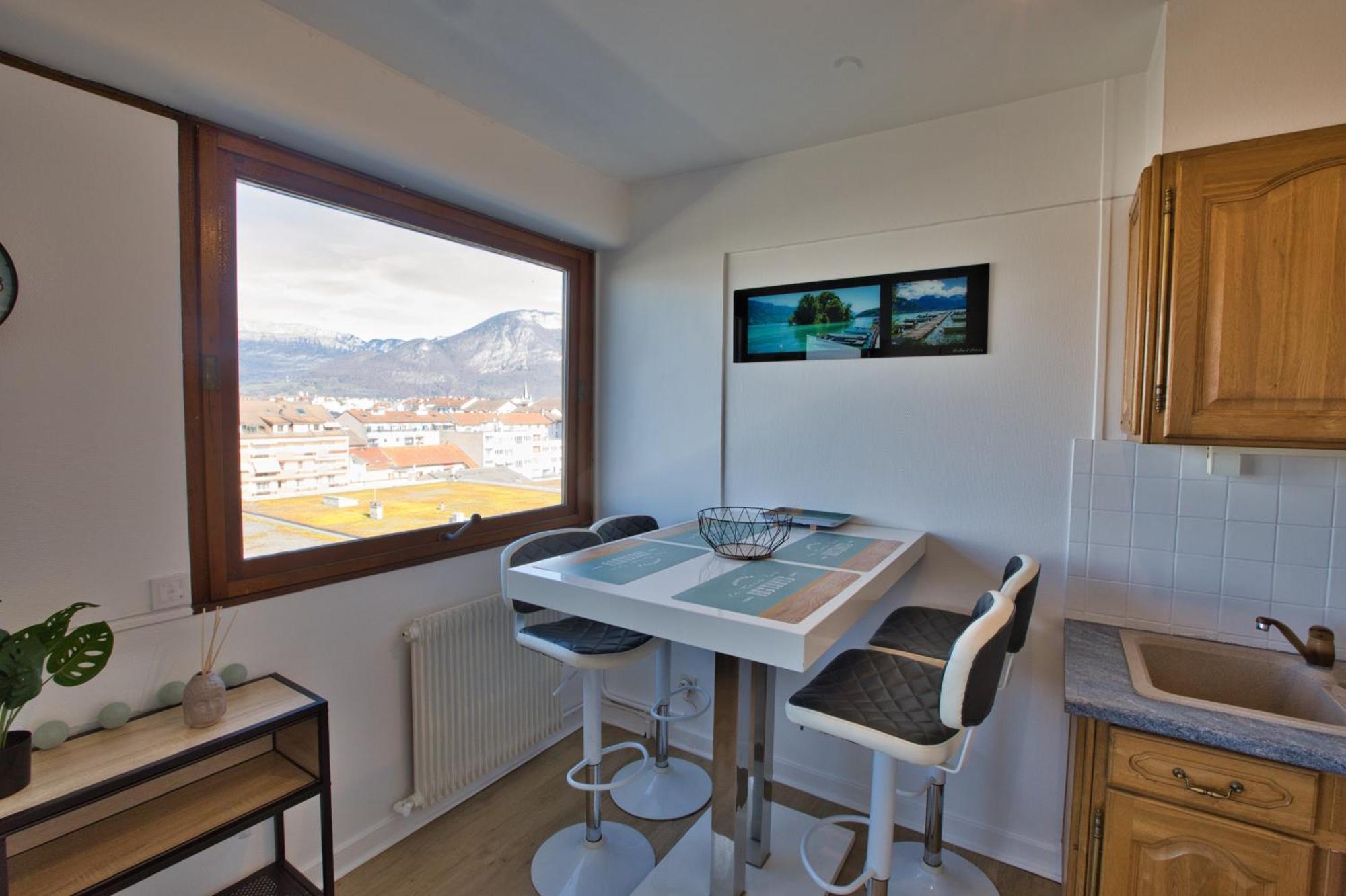 안시 Le Sommet Citadin Avec Vue 아파트 외부 사진