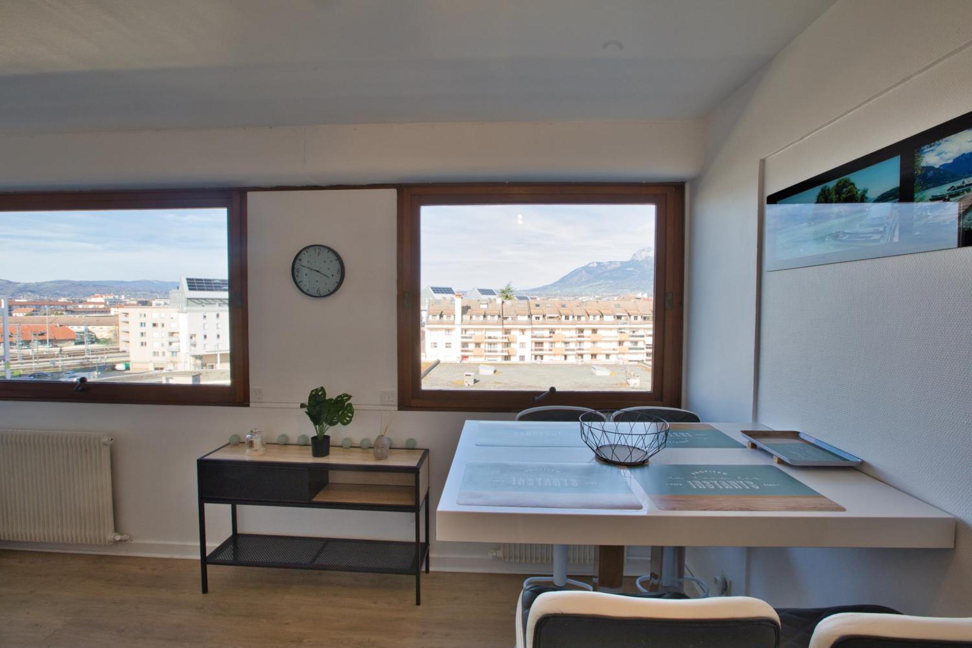안시 Le Sommet Citadin Avec Vue 아파트 외부 사진