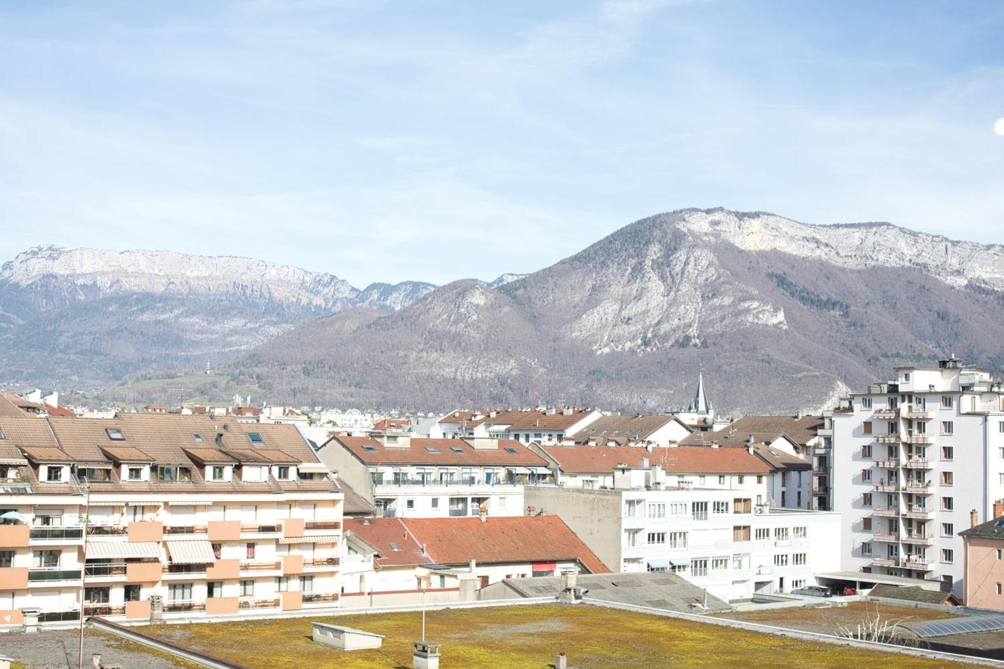 안시 Le Sommet Citadin Avec Vue 아파트 외부 사진